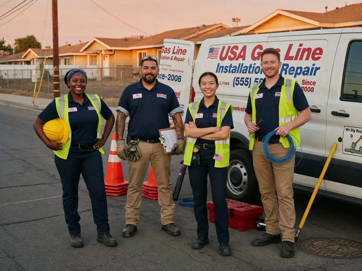 Gas Line Installation company in Fairfield, IL